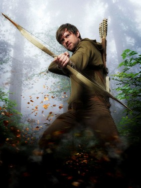 Jonas Armstrong as Robin Hood from Series 2, copyright Tiger Aspect