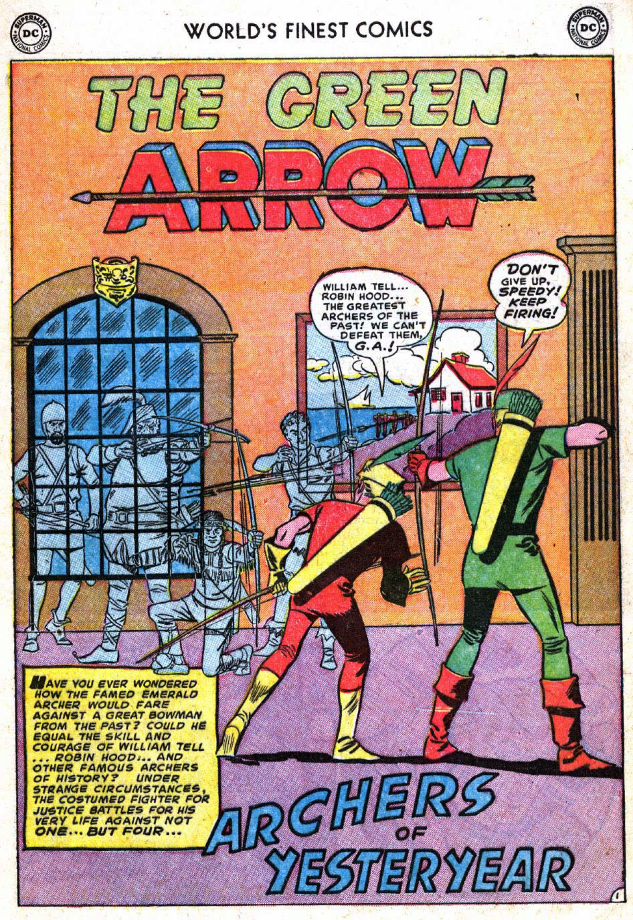 When Green Arrow Met Robin Hood More Golden Age Comics
