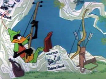 Image: Daffy as Robin