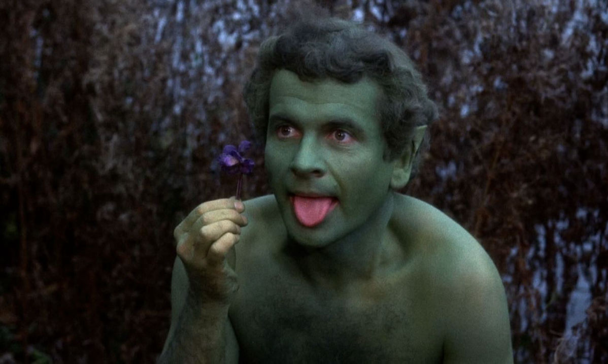 Ian Holm as Puck in 1968's A Midsummer Night's Dream