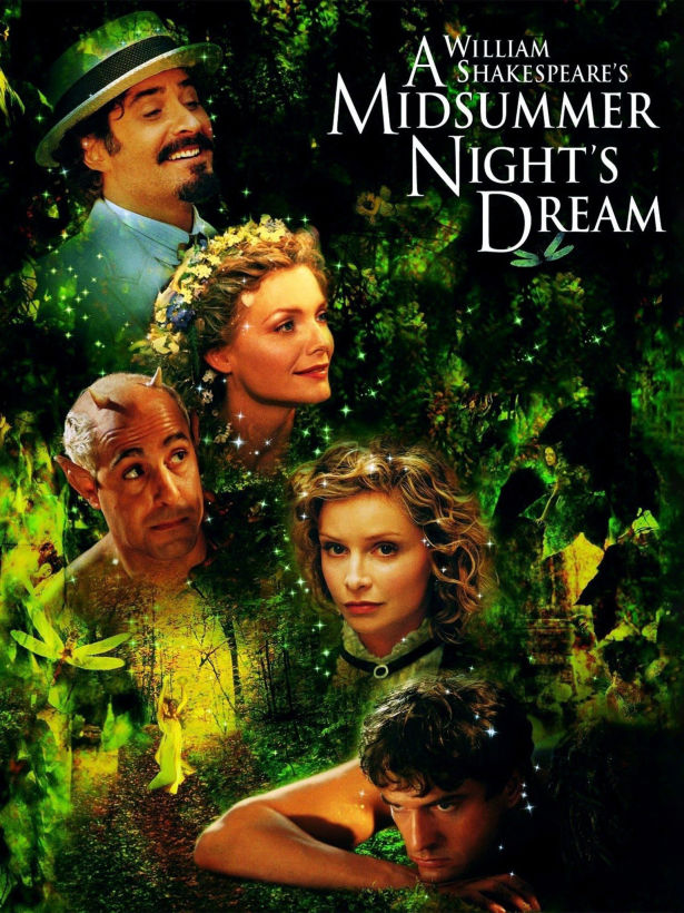 Poster for the 1999 A Midsummer Night's Dream