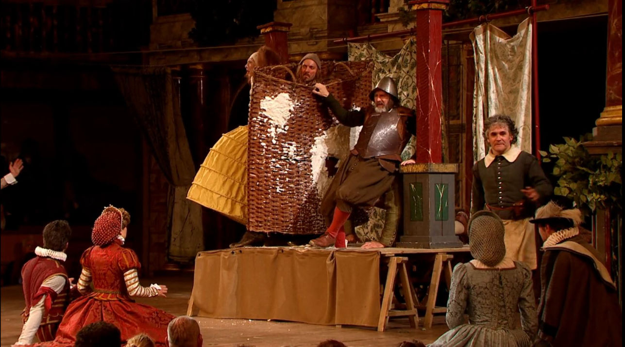 The rude mechanicals production in the 2013 Dream at the Globe