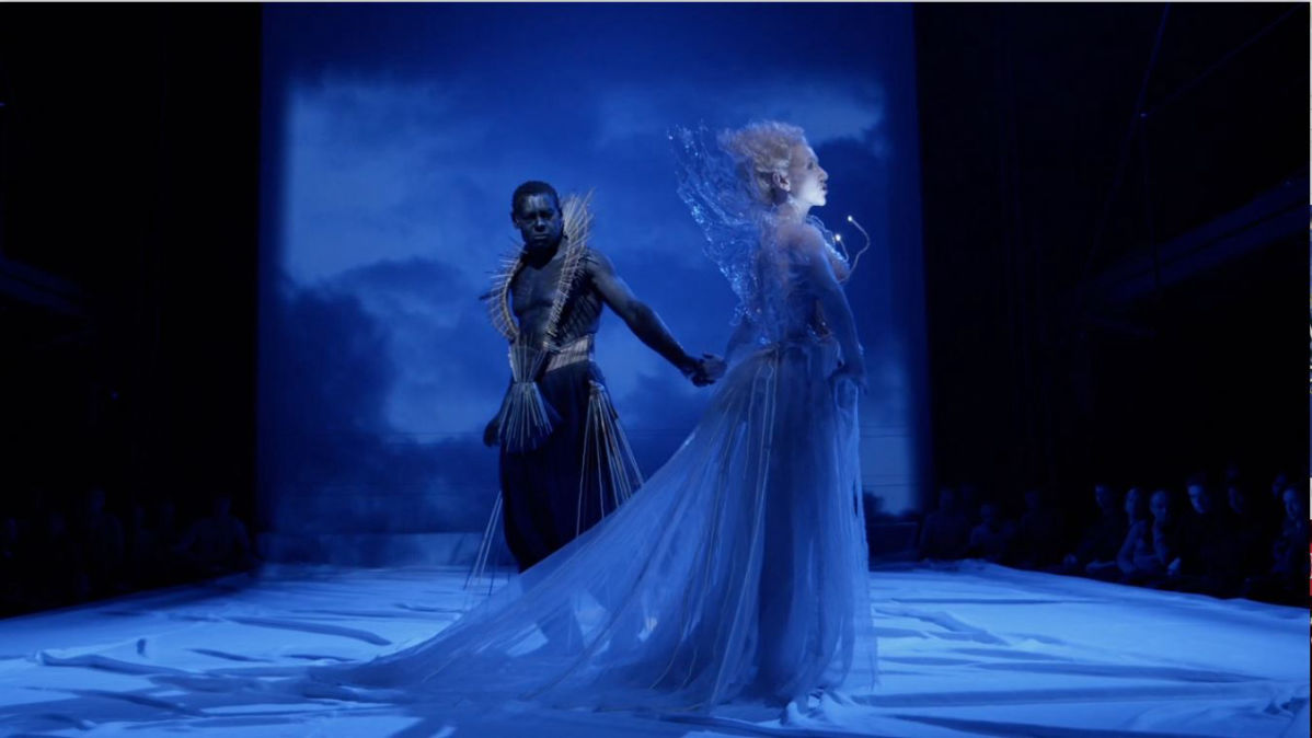 Oberon and Titania in Julie Taymor's A Midsummer Night's Dream