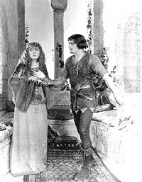 Douglas Fairbanks Sr's Robin Hood was the Earl of Huntingdon, but he was far more playful than the Elizabethan version