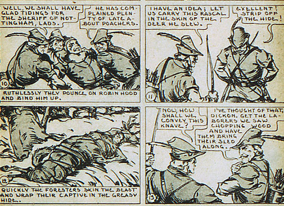 Robin Hood by Sven Elven, New Adventure Comics #23