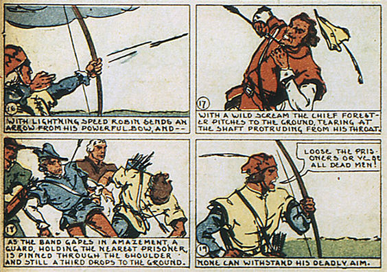 Robin Hood by Sven Elven, New Adventure Comics #25