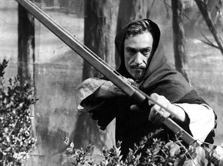 Patrick Troughton as Robin Hood in 1953