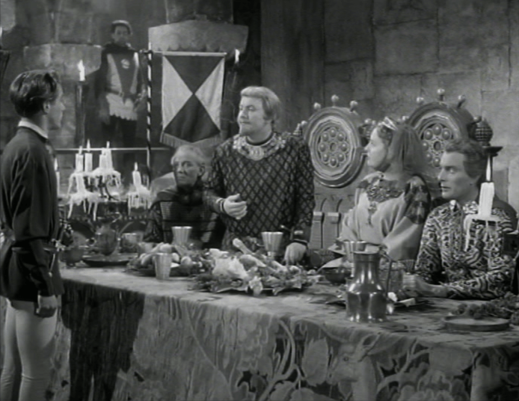 Sir Roger De Lisle reacts when Robin's name is mentioned